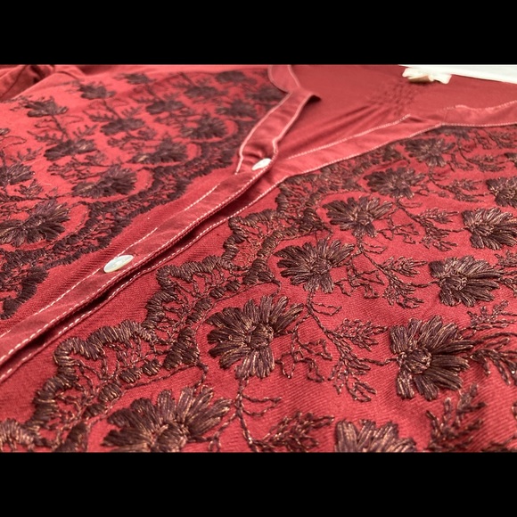 Anthropologie Tiny Embroidered Tunic Dress XS - Picture 7 of 9